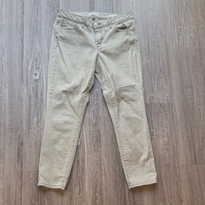 Jessica Simpson Skinny Jeans – Size 8/29 – Light Khaki Stretch Denim